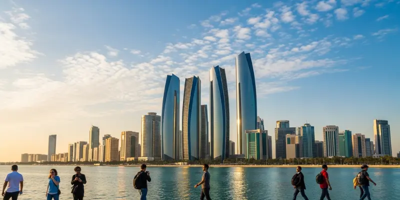 Abu Dhabi skyline