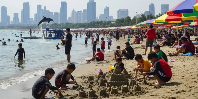 Beaches in Jakarta I Loved: Hidden Gems, Family Escapes & Island Adventures Ancol Beach family friendly urban escape