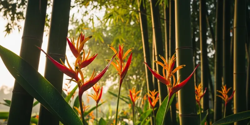 Bamboo Groves and Heliconia Collection