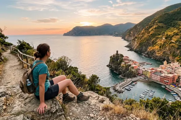Cinque Terre hiking trail