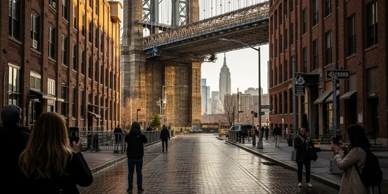 New York 3 Day Trip Itinerary: Ultimate Guide for First-Time Visitors DUMBO Brooklyn street view