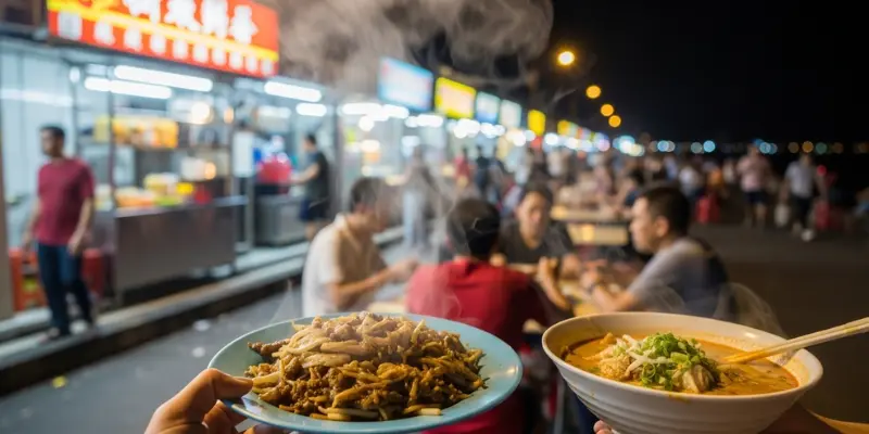 Gurney Drive, Penang Street Food and Seafront