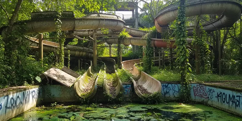 Visiting Abandoned Water Parks: Tips, Stories & Hidden Gems from My Adventure Ho Thuy Tien, Vietnam