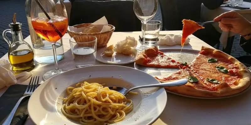 Italian food pasta meal experience