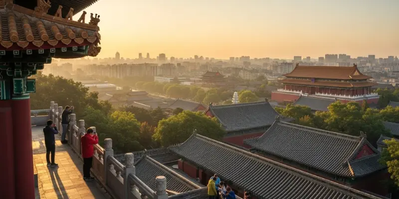 Places to Visit in China Beijing: Forbidden City, Great Wall, Hutongs & Culinary Delights Jingshan Park Beijing