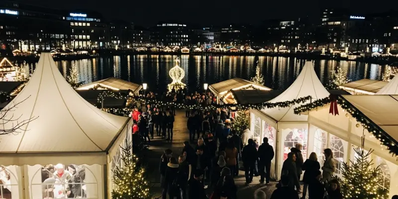 Hamburg Germany Christmas Market Guide: Best Markets, Food And Tips Jungfernstieg Christmas Market