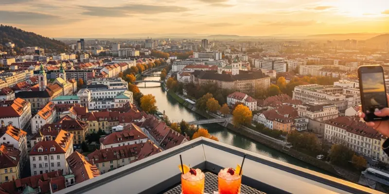26 Unmissable Things to Do in Ljubljana Slovenia Insider Tips, Costs & Hidden Gems Nebotičnik Skyscraper Drink Above the City