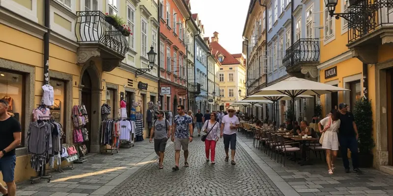 26 Unmissable Things to Do in Ljubljana Slovenia Insider Tips, Costs & Hidden Gems old town ljubljana street 1