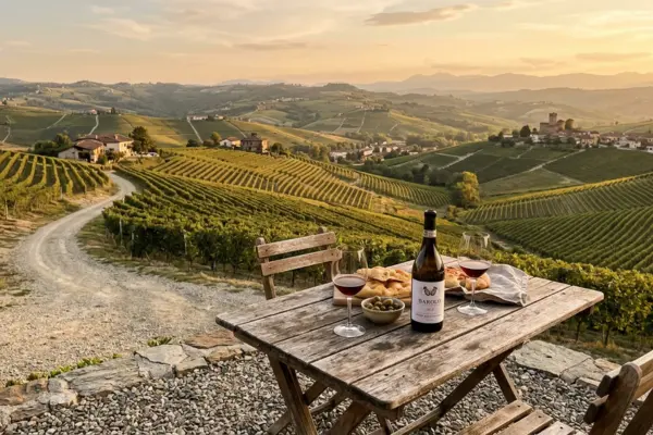 Piedmont wine region Italy