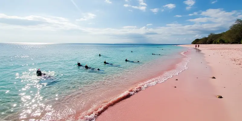 Pink Beach Lombok