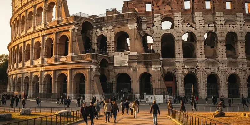 Colosseum Rome during 3 day Rome itinerary