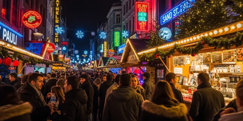 Hamburg Germany Christmas Market Guide: Best Markets, Food And Tips Santa Pauli Christmas Market