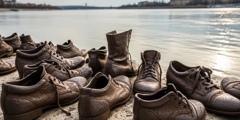 Shoes on the Danube Bank