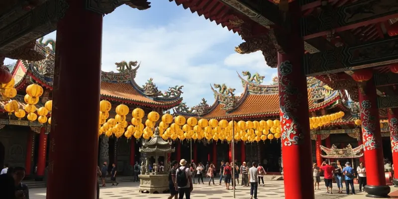 Exploring Thean Hou Temple Hawker Stalls: My Personal KL Food & Travel Adventure Temple Overview and History