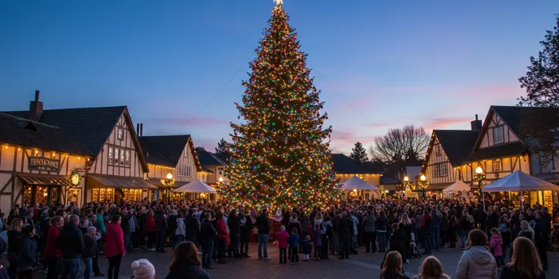 Solvang Christmas 2025 The Ultimate Guide for First Time Visitors tree-lighting-ceremony